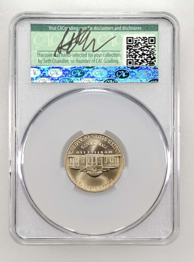 CAC Grading Coin Reverse