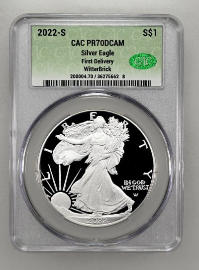CAC Grading Coin Obverse
