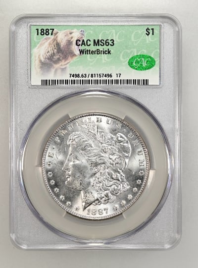 CAC Grading Coin Obverse