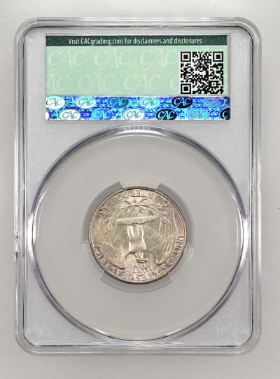 CAC Grading Coin Reverse