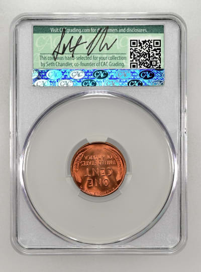 CAC Grading Coin Reverse