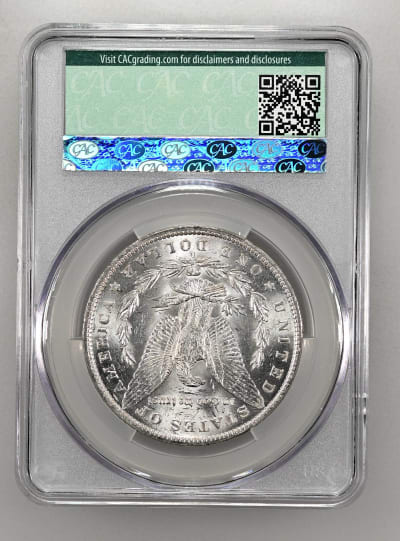 CAC Grading Coin Reverse