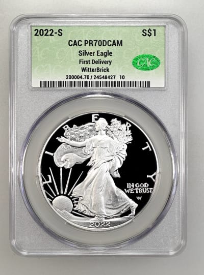 CAC Grading Coin Obverse