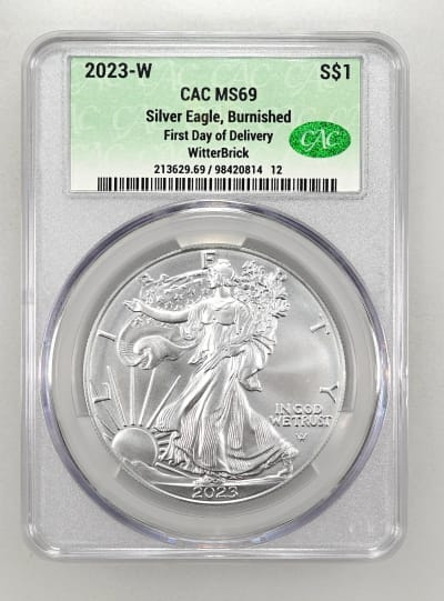 CAC Grading Coin Obverse