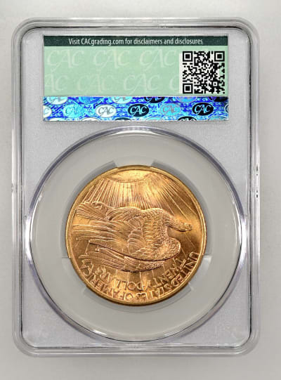 CAC Grading Coin Reverse