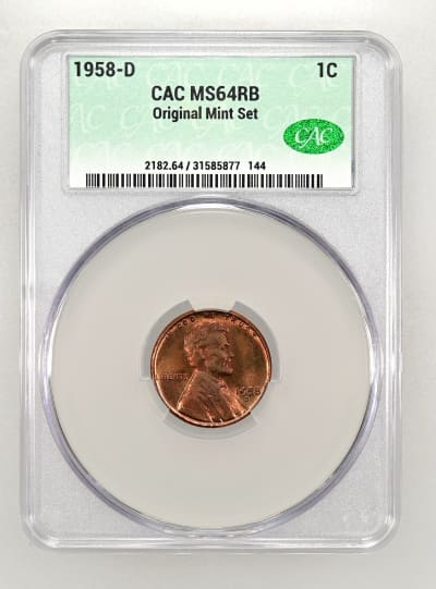 CAC Grading Coin Obverse