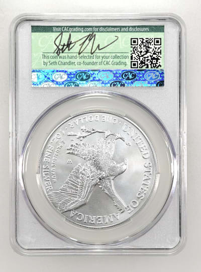 CAC Grading Coin Reverse