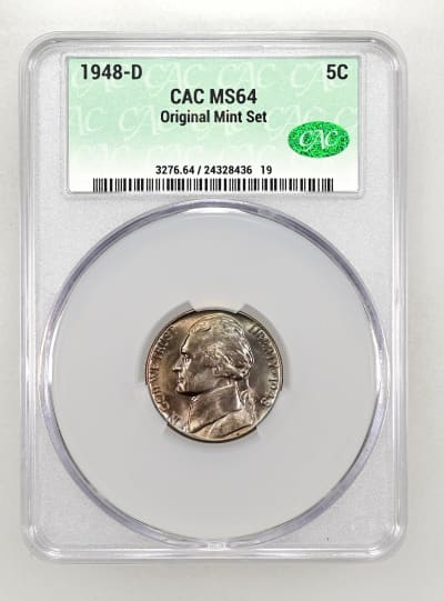 CAC Grading Coin Obverse