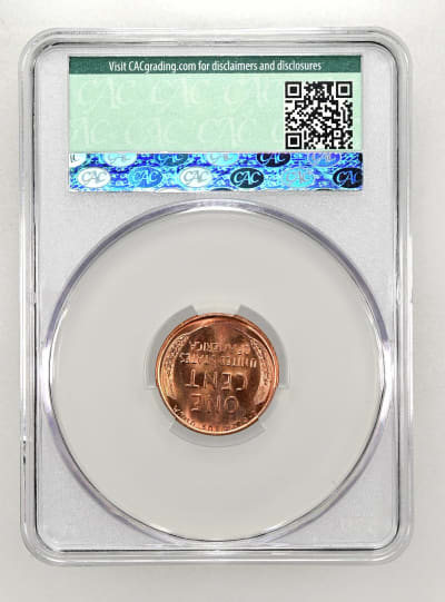 CAC Grading Coin Reverse