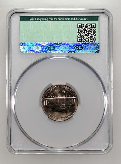 CAC Grading Coin Reverse