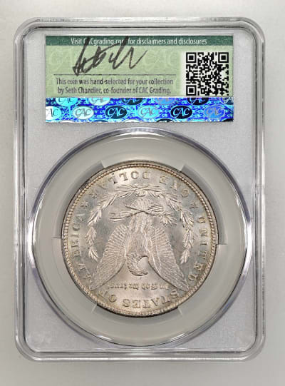 CAC Grading Coin Reverse