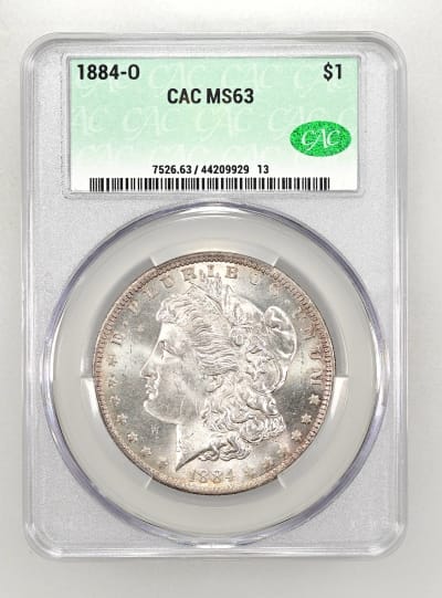 CAC Grading Coin Obverse