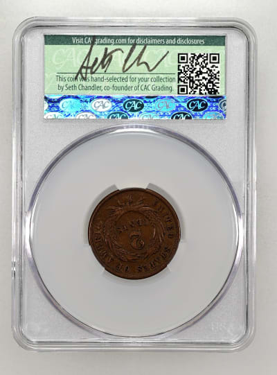 CAC Grading Coin Reverse