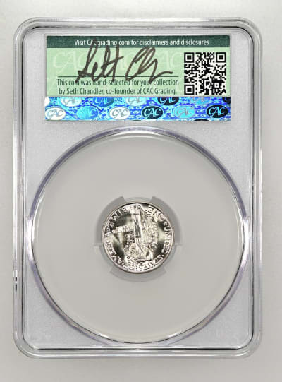 CAC Grading Coin Reverse