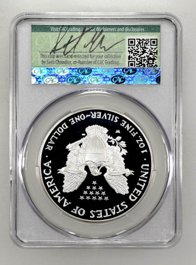 CAC Grading Coin Reverse