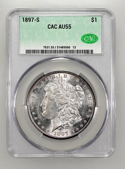 CAC Grading Coin Obverse