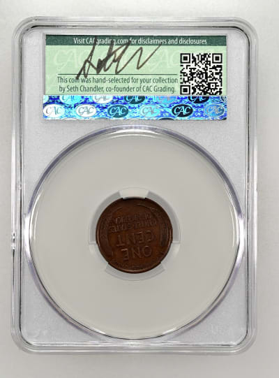 CAC Grading Coin Reverse