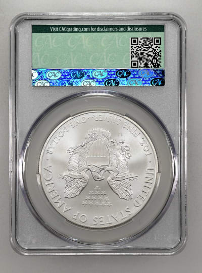 CAC Grading Coin Reverse