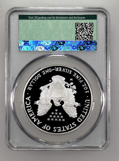CAC Grading Coin Reverse