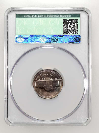 CAC Grading Coin Reverse