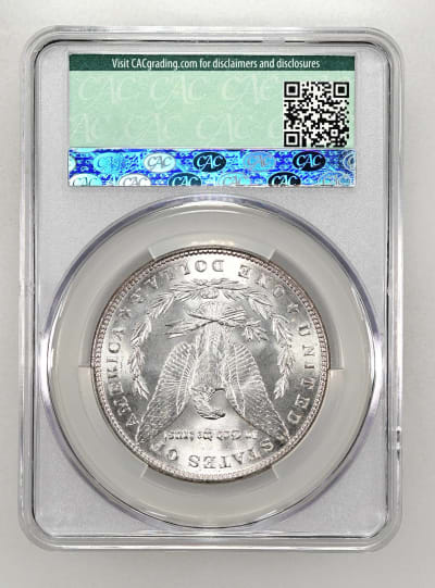 CAC Grading Coin Reverse