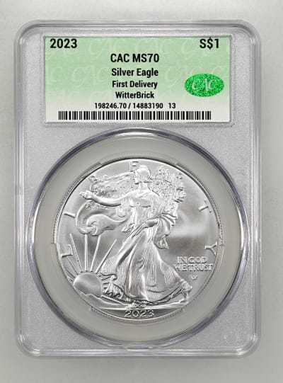 CAC Grading Coin Obverse