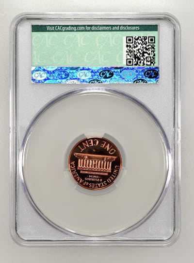 CAC Grading Coin Reverse