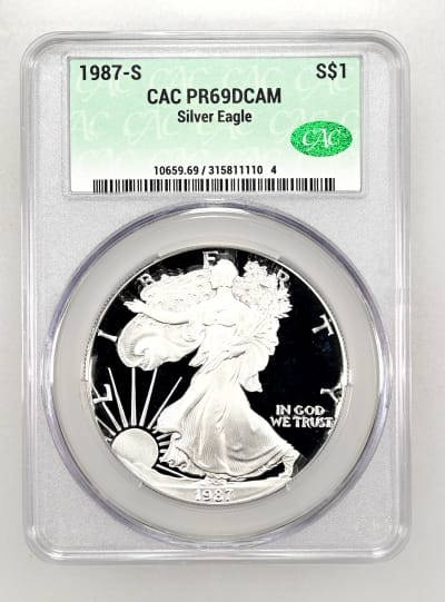 CAC Grading Coin Obverse