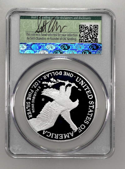 CAC Grading Coin Reverse