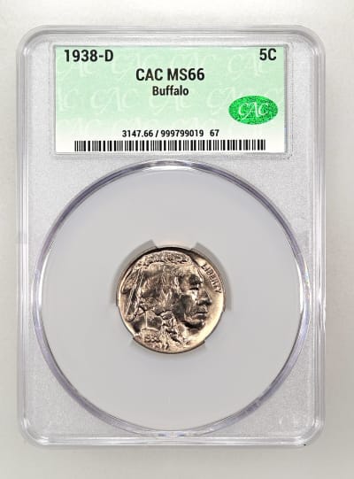 CAC Grading Coin Obverse