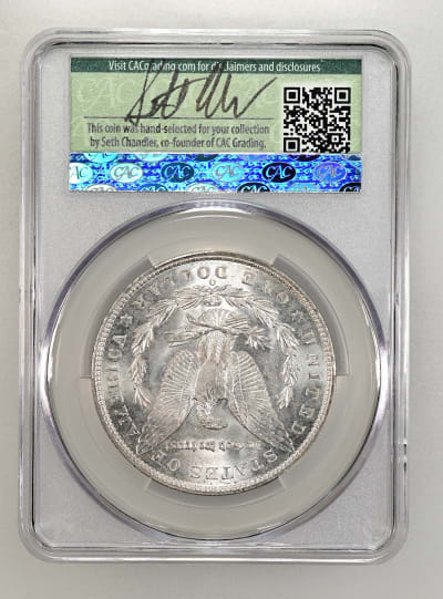 CAC Grading Coin Reverse