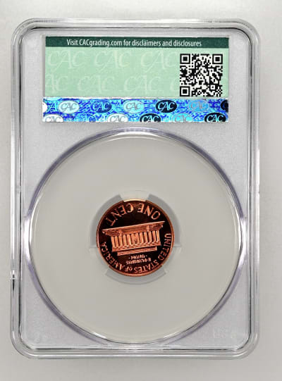 CAC Grading Coin Reverse