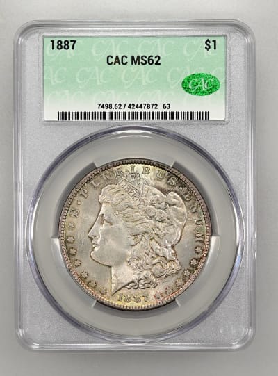 CAC Grading Coin Obverse