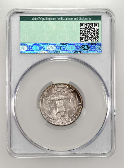 CAC Grading Coin Reverse