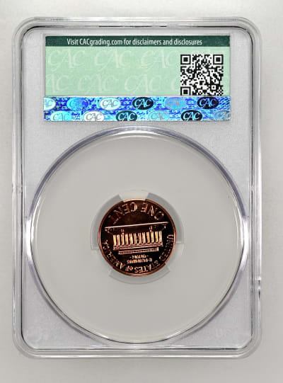 CAC Grading Coin Reverse