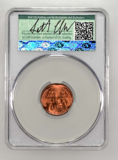 CAC Grading Coin Reverse