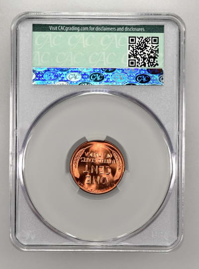 CAC Grading Coin Reverse