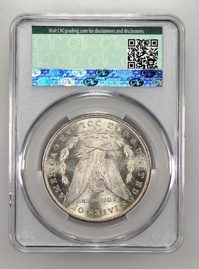CAC Grading Coin Reverse