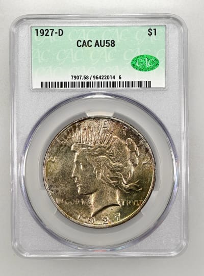 CAC Grading Coin Obverse