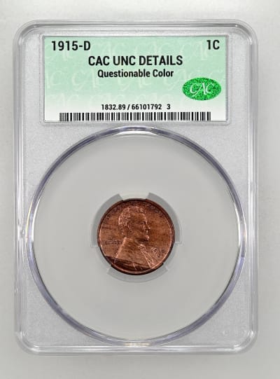 CAC Grading Coin Obverse