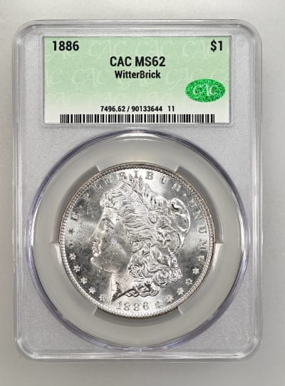 CAC Grading Coin Obverse