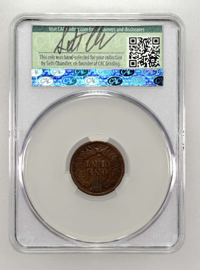 CAC Grading Coin Reverse