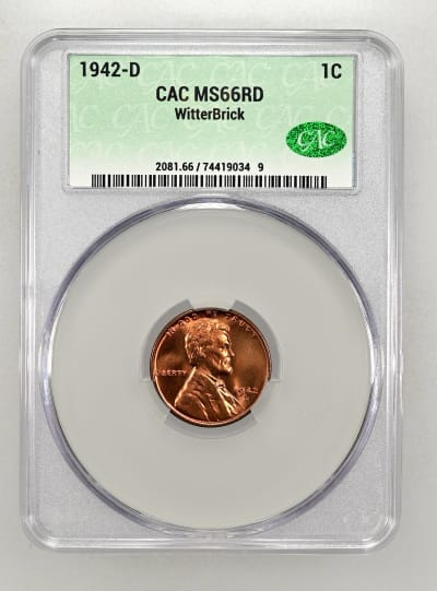 CAC Grading Coin Obverse