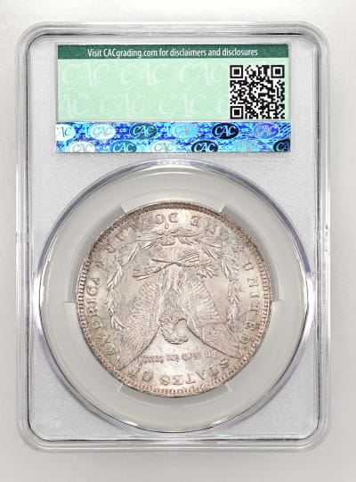 CAC Grading Coin Reverse