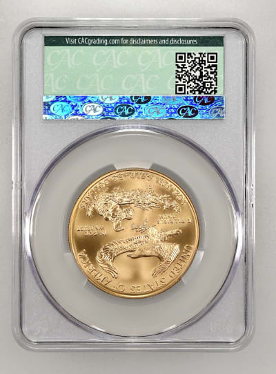 CAC Grading Coin Reverse