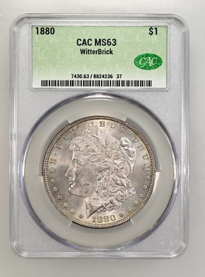 CAC Grading Coin Obverse