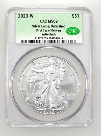CAC Grading Coin Obverse