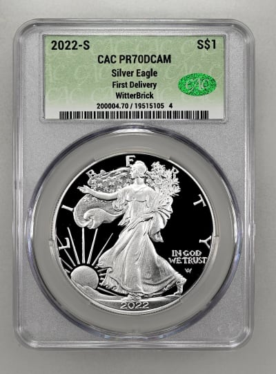 CAC Grading Coin Obverse