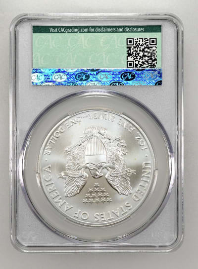 CAC Grading Coin Reverse