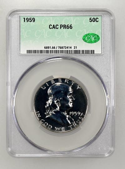 CAC Grading Coin Obverse